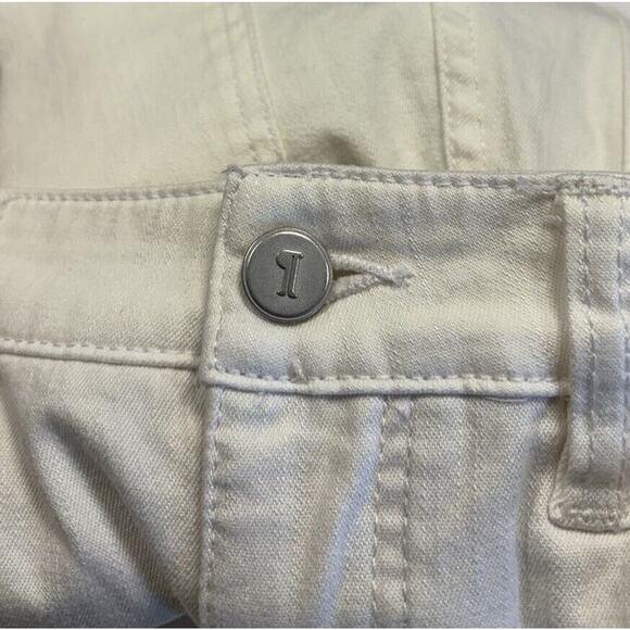 Pilcro And The Letterpress White Jeans Size 28 Lace Up Ankle Boho Anthropologie - Picture 12 of 12